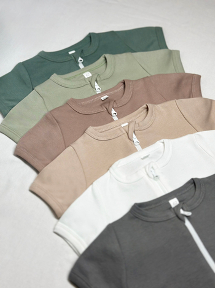 Полукомбинезон-песочник на молнии Сахар RinaAmari