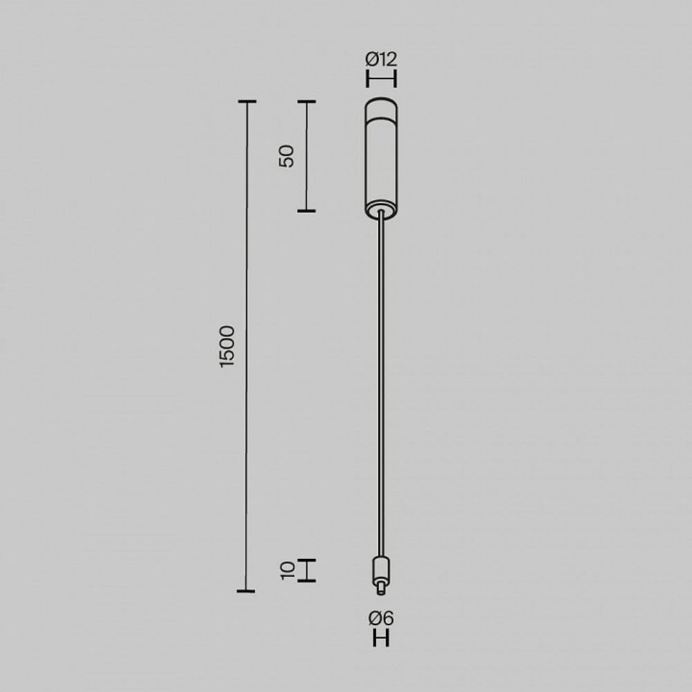 Основание на штанге Maytoni Accessories for system Axity CA009PM-B