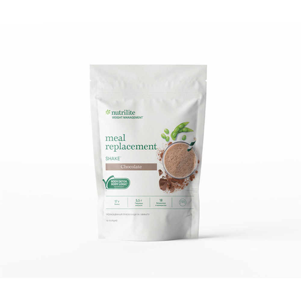 Обогащенная смесь для приготовления протеинового коктейля Meal Replacement Shake Chocolate cо вкусом шоколада
