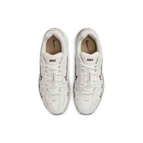 NIKE P 6000 Беговые кроссовки Низкие Лунно-белый Коричневый Унисекс