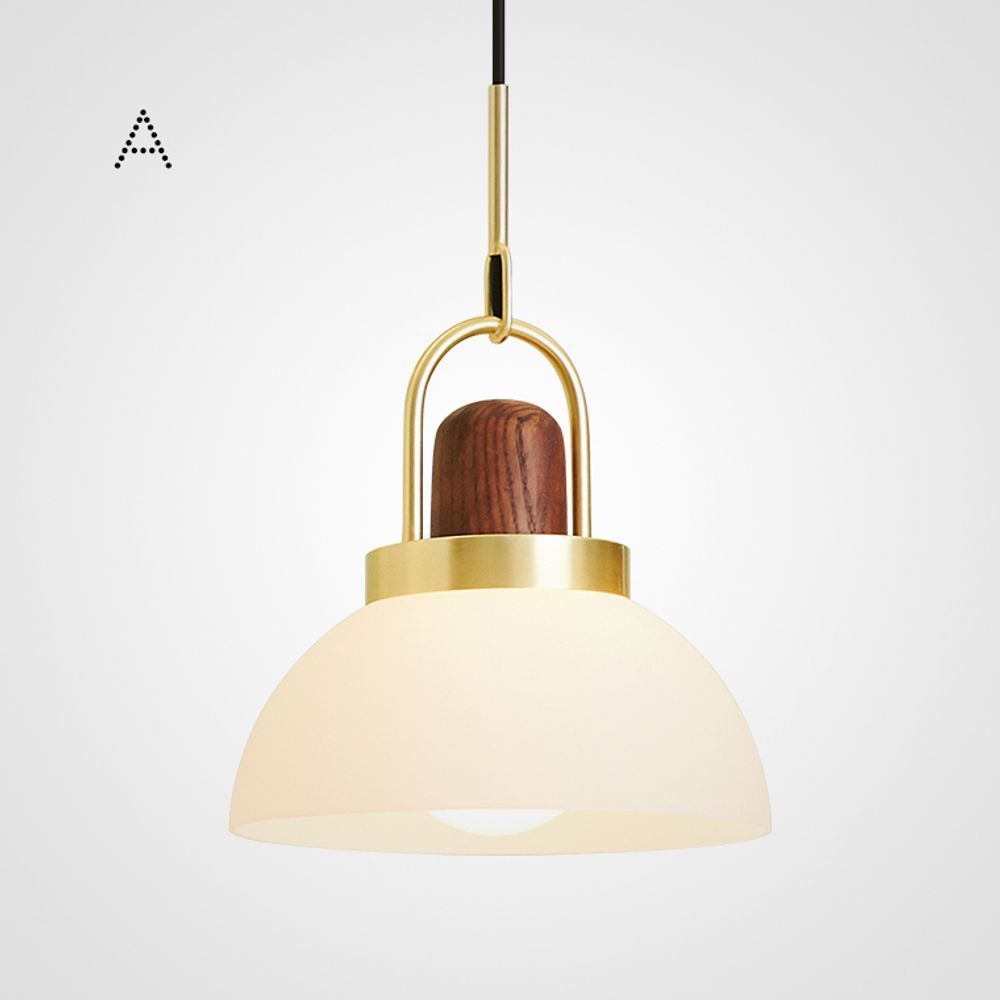 Подвесной светильник Arc Globe Полусфера D25