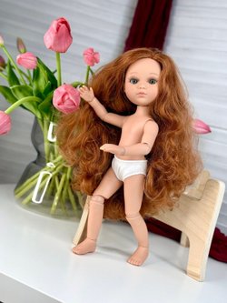 Кукла BERJUAN виниловая шарнирная 35см Ева (4820A8)