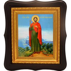 Антоний Никопольский Армянский святой мученик. Икона на холсте.