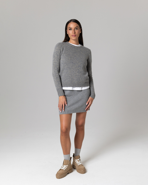 Кашемировый свитер с люрексом