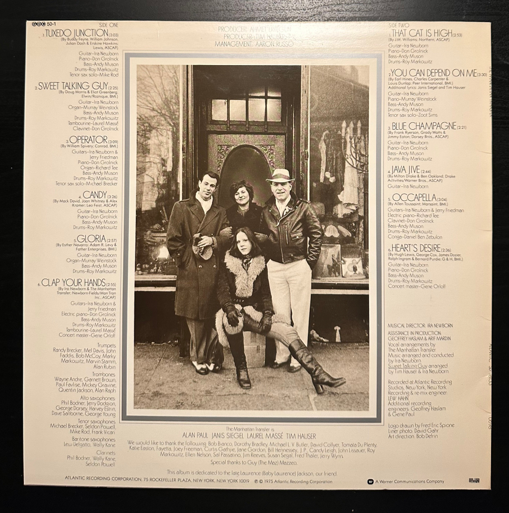 The Manhattan Transfer - The Manhattan Transfer (Швеция 1975г.)