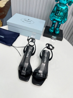Prada Satin Sandals