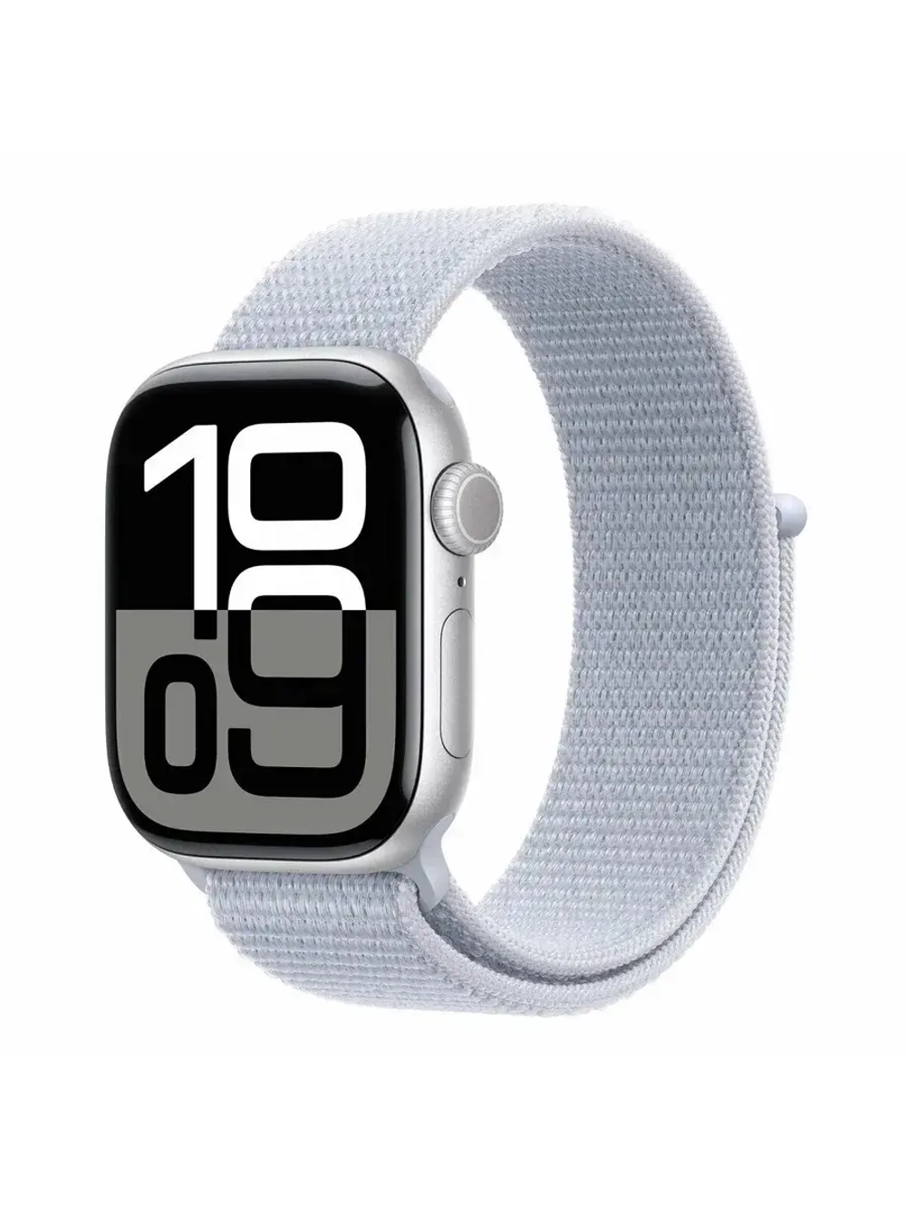Apple Watch S10 46 mm Silver Aluminum Case Sport Loop LB