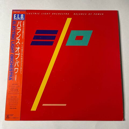 Винтажная виниловая пластинка LP ELO Electric Light Orchestra Balance Of Power (Japan 1986) (Obi) (Promo)