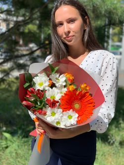 Букет цветов День знаний №3