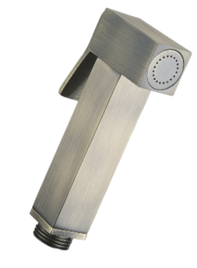 6039-D Лейка метал. для биде хром.(КВАД.БРОНЗА) HANSEN  (100/1шт)