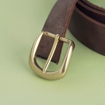 Пряжка ременная (30 мм), арт. PPK537, цв. Латунь, латунь