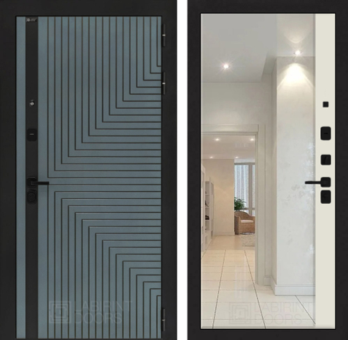 Кредор зеркало Панорама ванилла веллюто