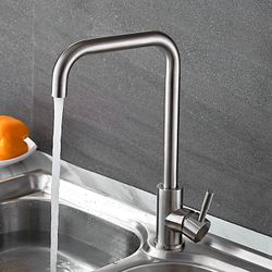 Смеситель для кухни LEDEME 4998-4 d-35 (Нержавейка), LEDEME