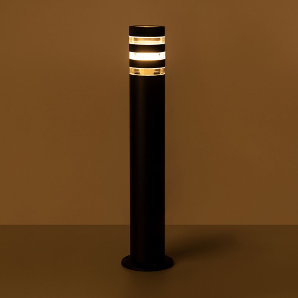 Светильник уличный напольный ЭРА «Адрия» GBF-102-BL-0600 230В Е27 IP54 черный | Садово-парковые светильники