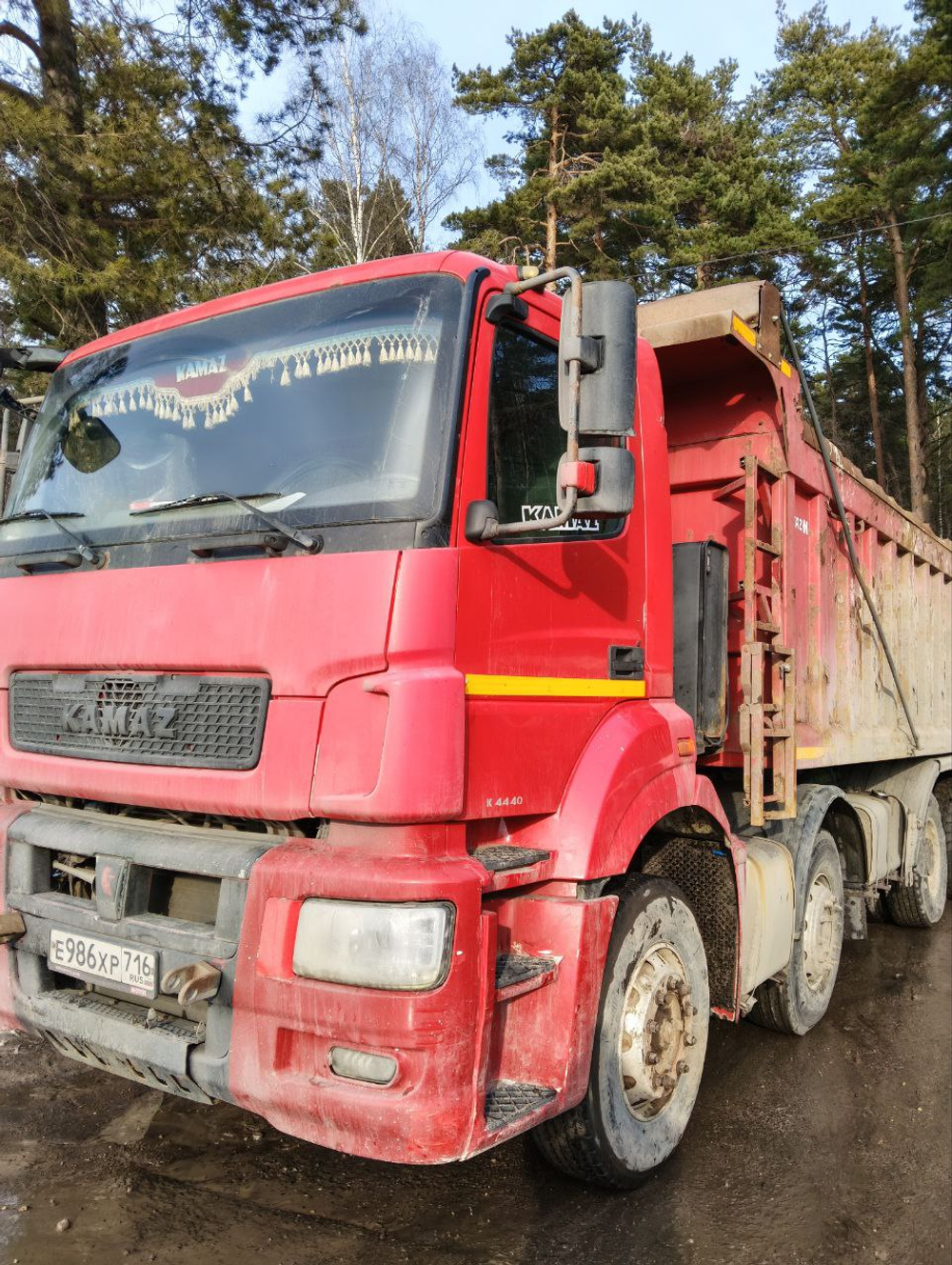 КамАЗ 65201 8x4 Самосвал 65201-43 (Дизельный, 11,8 л, 400 л.с., МТ)