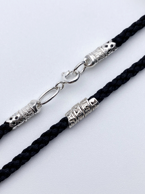 Браслет из серебра/Белый