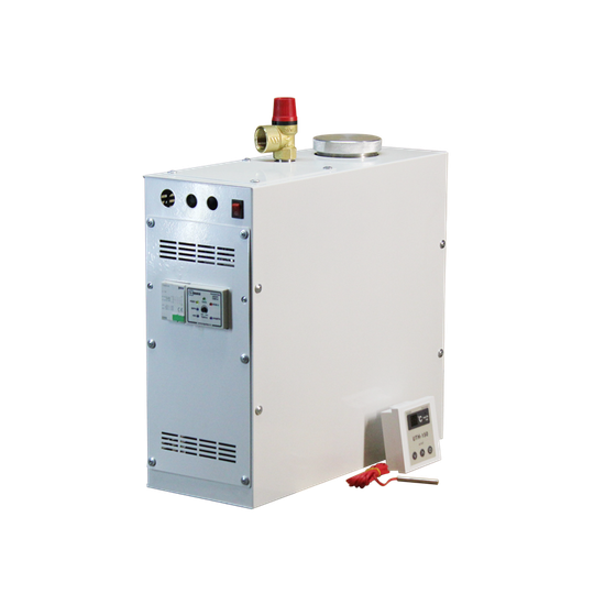 Комплект "БИЗНЕС ПРОТОЧНЫЙ" (кедровая бочка с парогенератором)