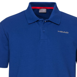 Мужское теннисное поло Head Club Bjorn Polo Shirt M - royal blue