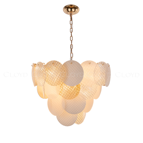 Люстра Cloyd ZEOLITA C19 / Ø62 см - золото (арт.10822)