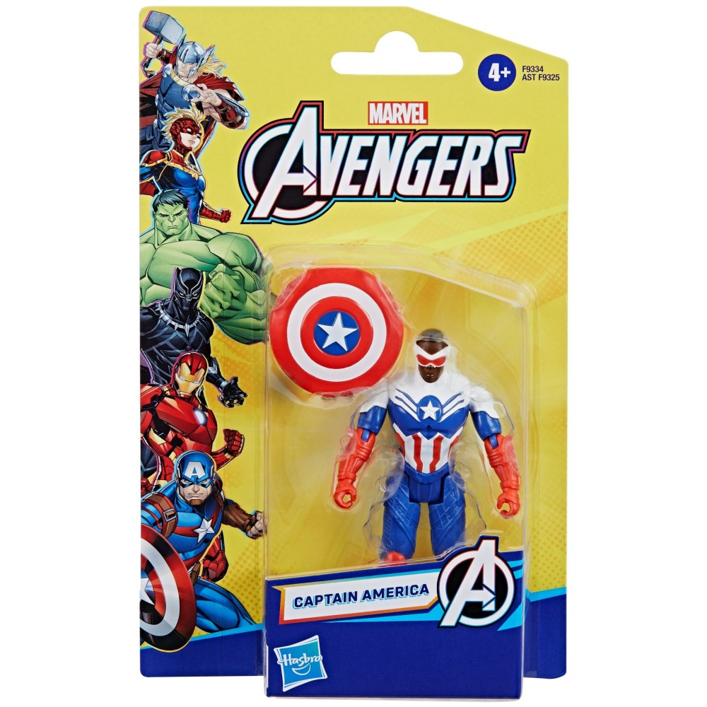 Hasbro Marvel Avengers - Фигурка Капитан Америка 10 см F9334
