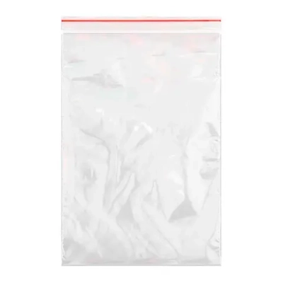 Пакеты с замком Zip-lock ПВД 40х50 см 45 мкм прозрачные 100 шт