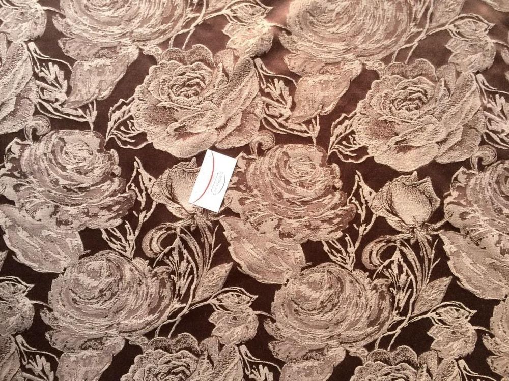 Жаккард Антик темно-коричневый