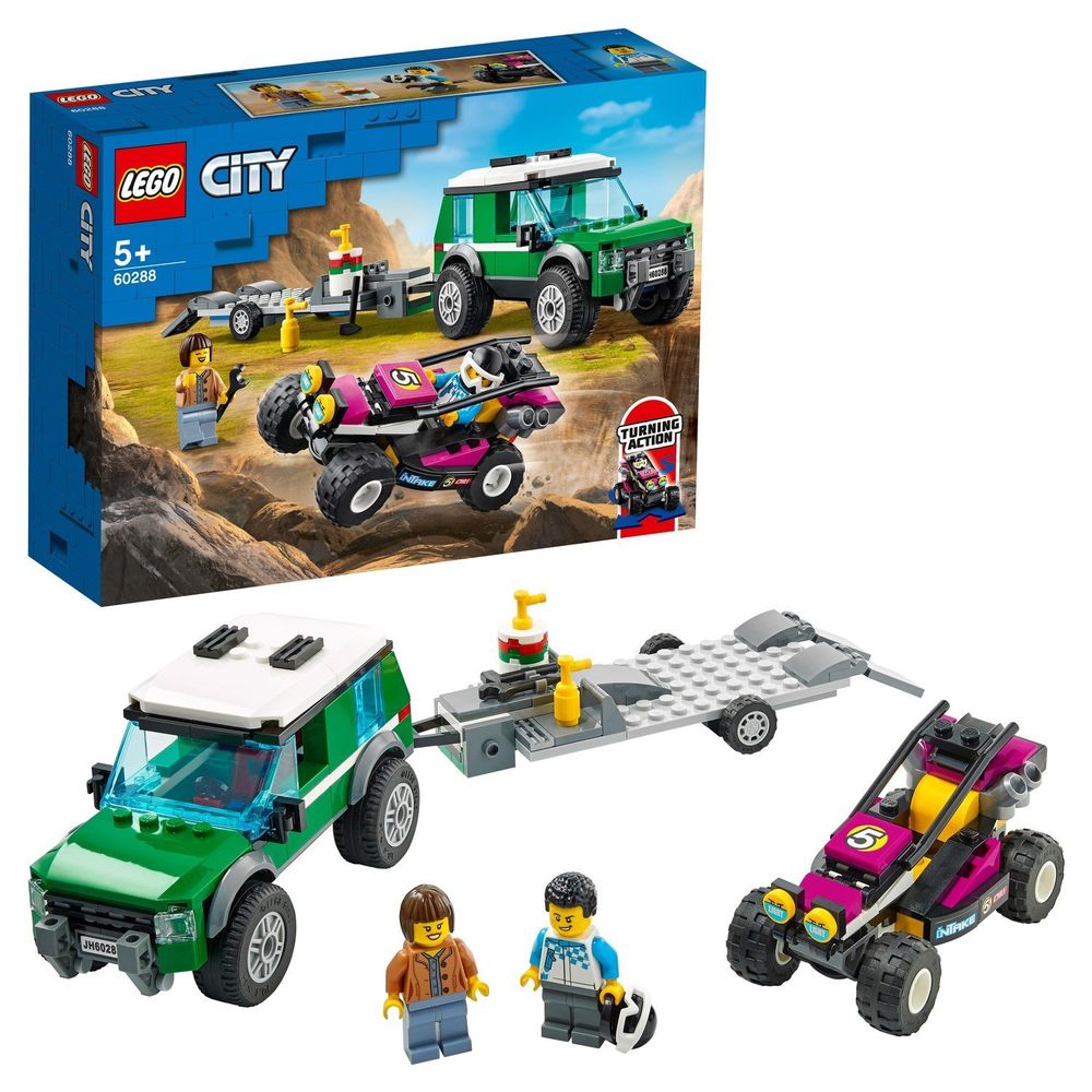 Конструктор LEGO City Great Vehicles Транспортировка карта 60288