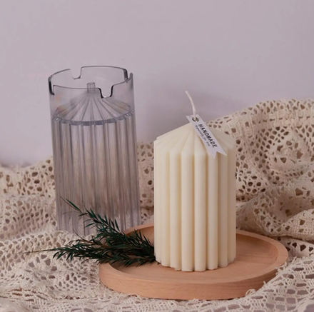 Форма для свечей "Цилиндр" 80*147мм