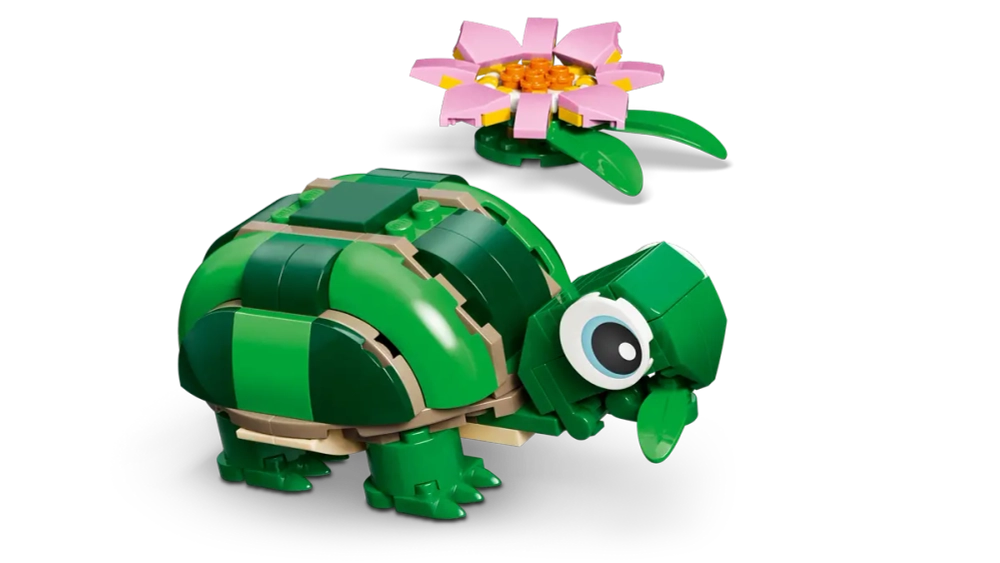 Конструктор LEGO Creator 3in1 31377 Turtle with a Water Lily Flower