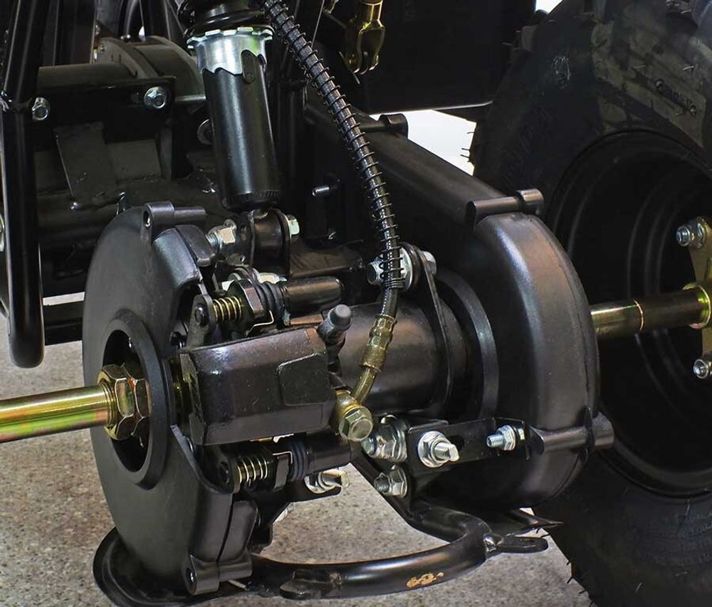 Электроквадроцикл GreenCamel Гоби K51 (36V 800W R7 Цепь) (Красный паук) фото 8 фото №10