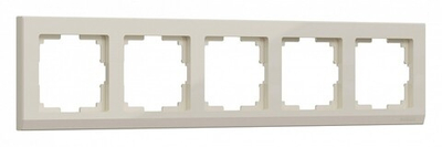 Рамка на 5 постов Werkel Stark (слоновая кость) W0051803