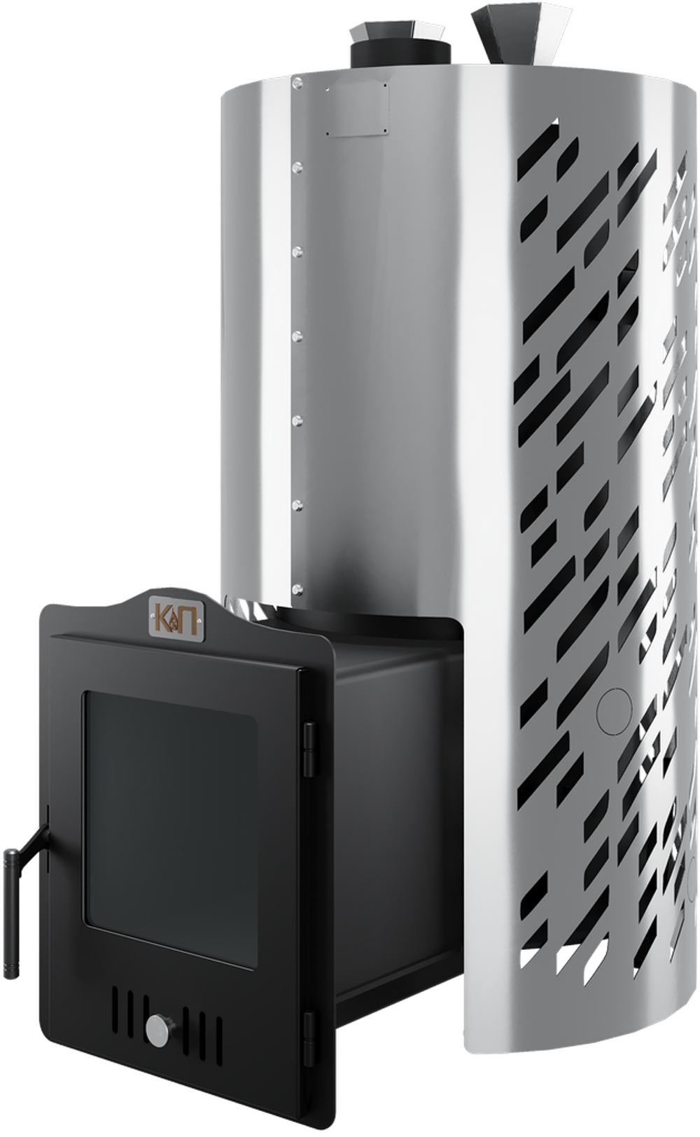 Банная печь ЛЮБАВА ВТ с выносной топкой