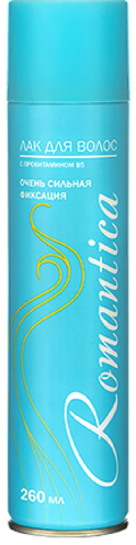 Romantica Лак для волос с Провитамином B5, очень сильная фиксация, 260 мл