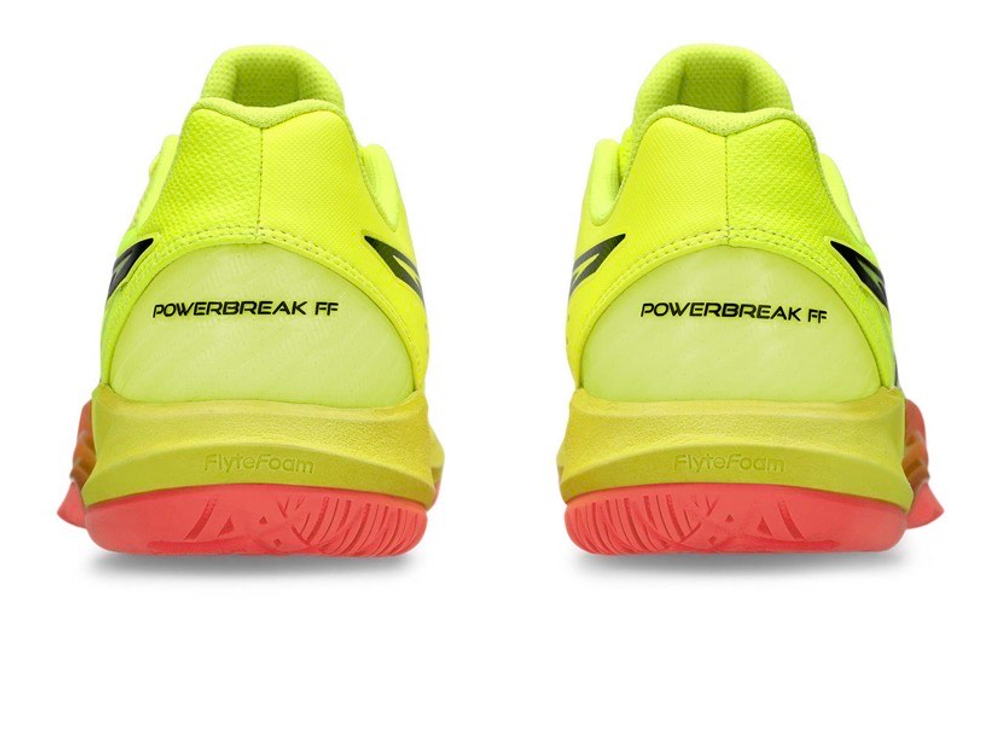 ASICS, POWERBREAK FF PARIS, , SAFETY YELLOW / BLACK, MEN, US 11,5 /EUR 46 /UK 10,5 /СМ 29,5
