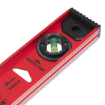 Уровень алюминиевый "Рельс", 400 мм, 3 глазка, усиленный Matrix