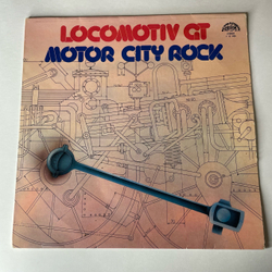 Винтажная виниловая пластинка LP Locomotiv GT Motor City Rock (Чехословакия 1978)