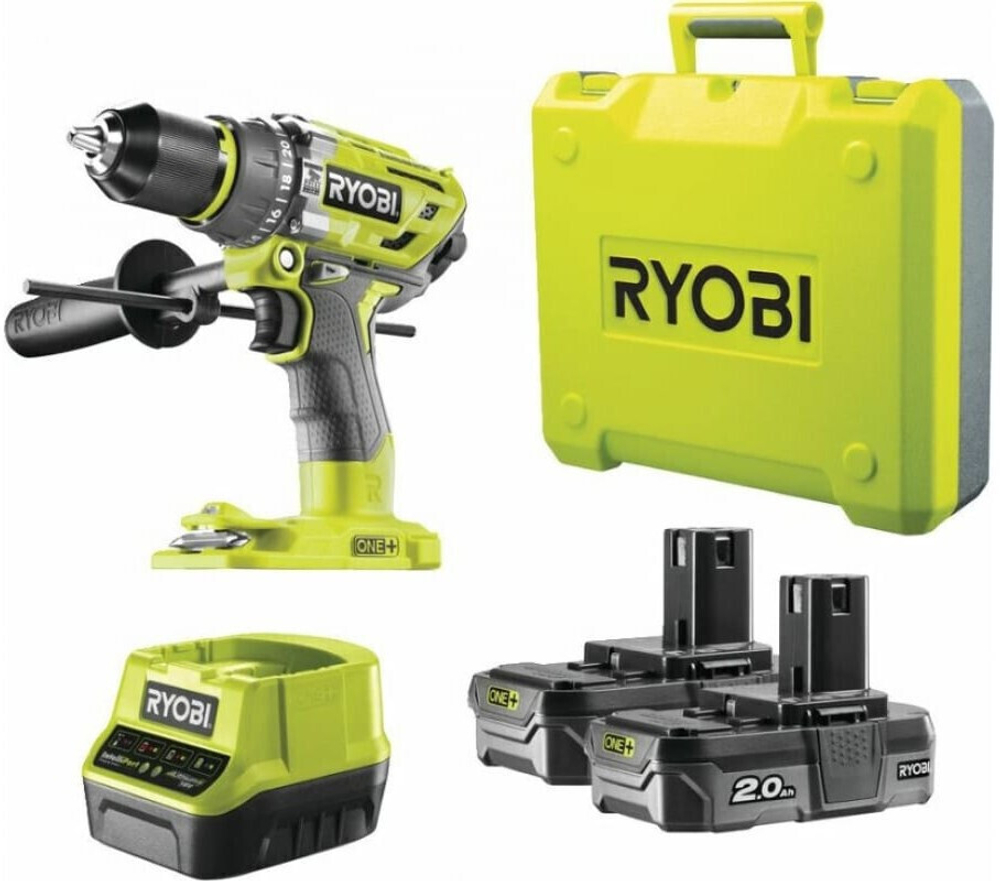 Дрель-шуруповерт ударная Ryobi One+ R18PD7-220B аккумуляторная 5133004295