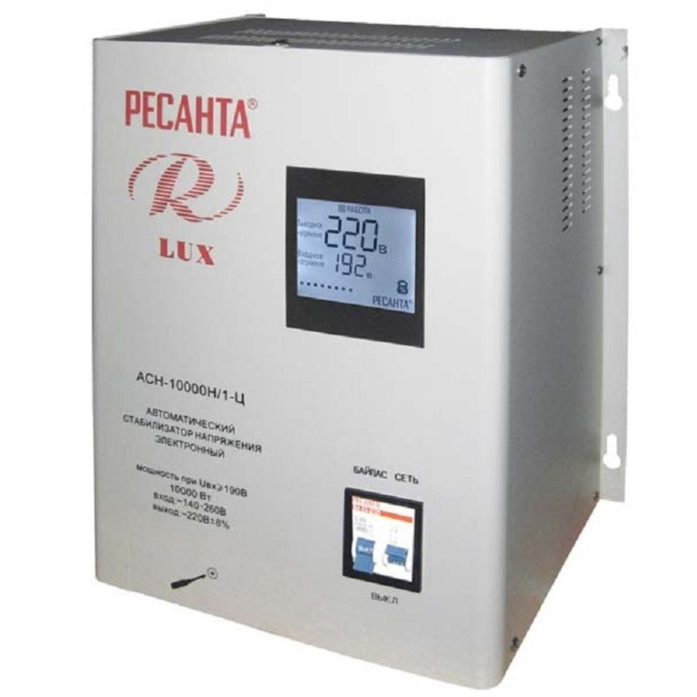 Стабилизатор РЕСАНТА Lux АСН-10000Н/1-Ц