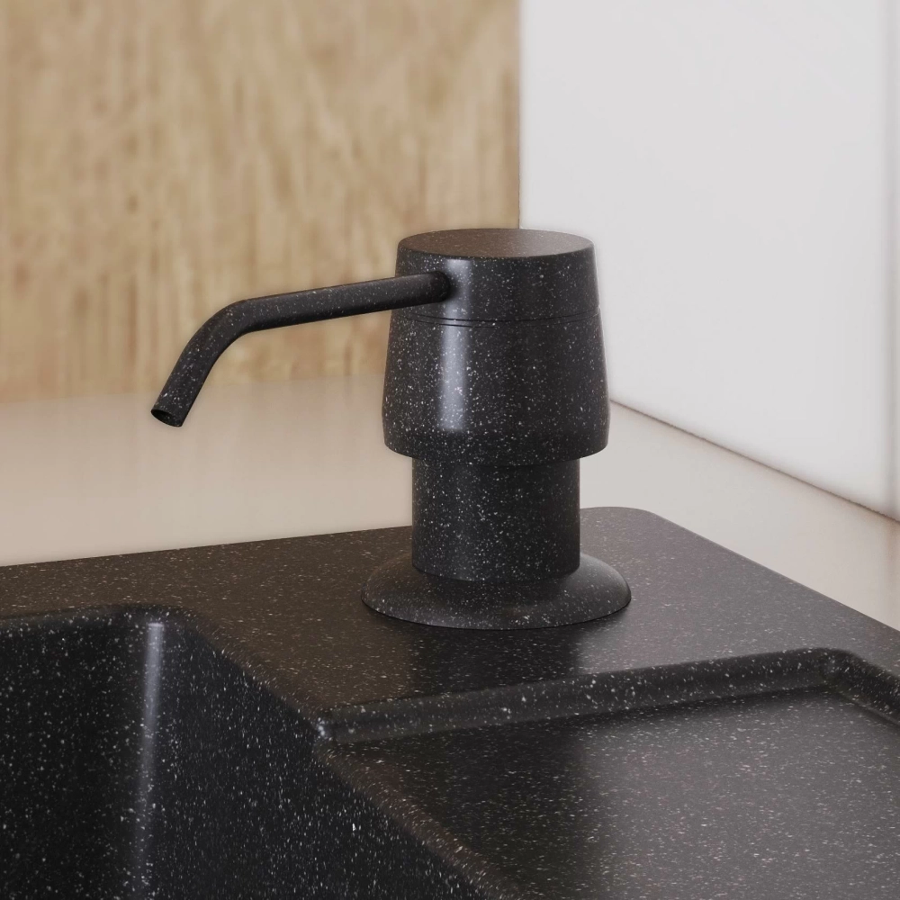 Дозатор моющего средства черный №16