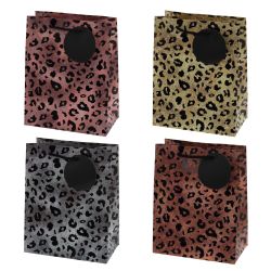 GAEM Пакет подарочный S (бумага 210г/м2, блок 12шт), L18 W10 H23 см, 4в.