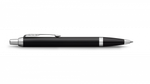 Шариковая ручка Parker IM Metal Black CT лак матовый, стержень: M, цвет чернил: black, в подарочной упаковке.