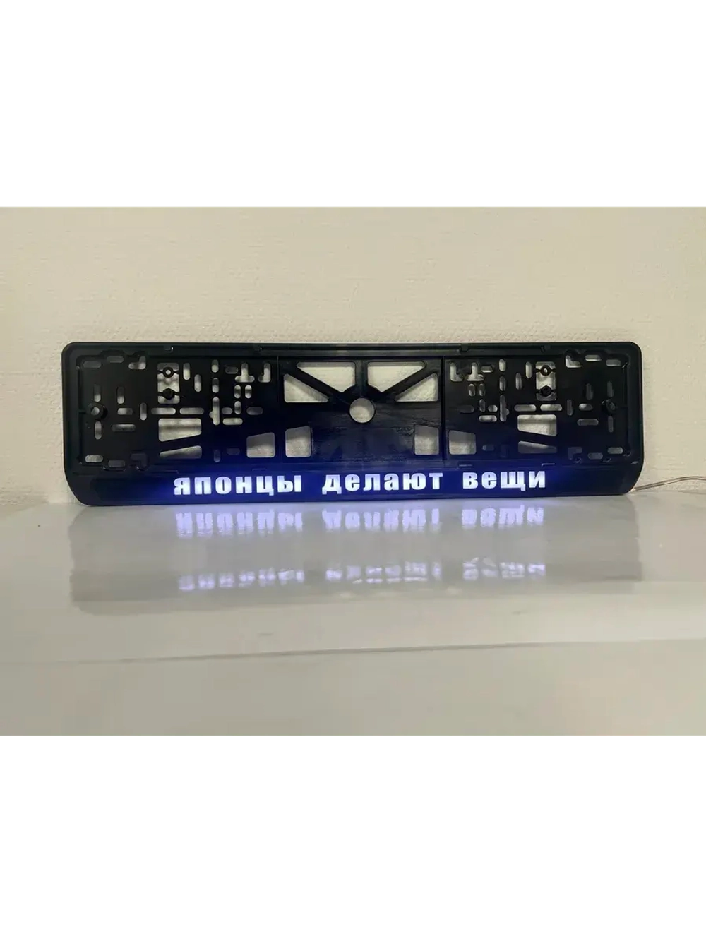 Рамка с LED подсветкой надписи. Японцы делают вещи.