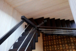Ограждение для прямой лестницы MONO, h270 см, Тринити