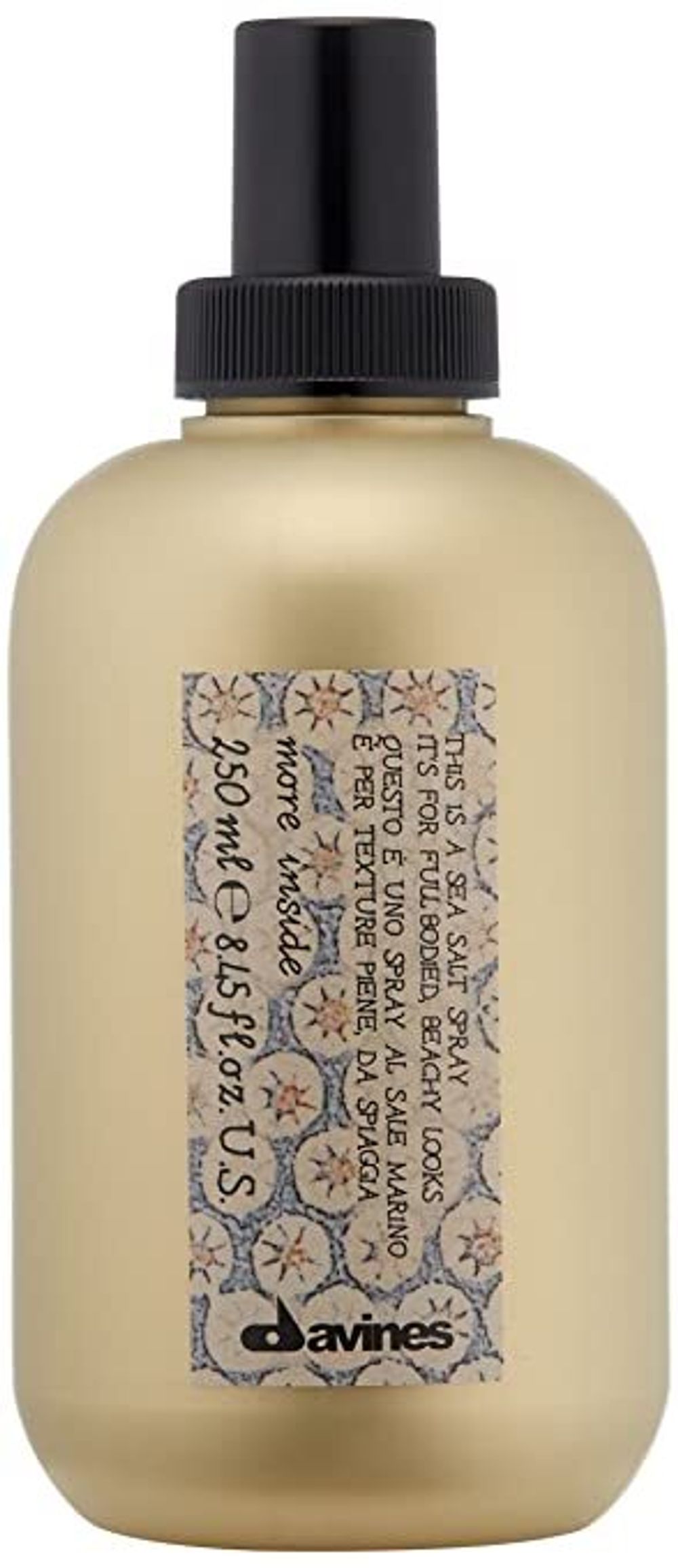 Спрей с морской солью для объемных свободных укладок Davines More inside Sea Salt Spray 250 мл