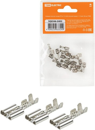 Клемма Мама 2108-09  2,8 (уп20шт) TDM SQ0546-0401