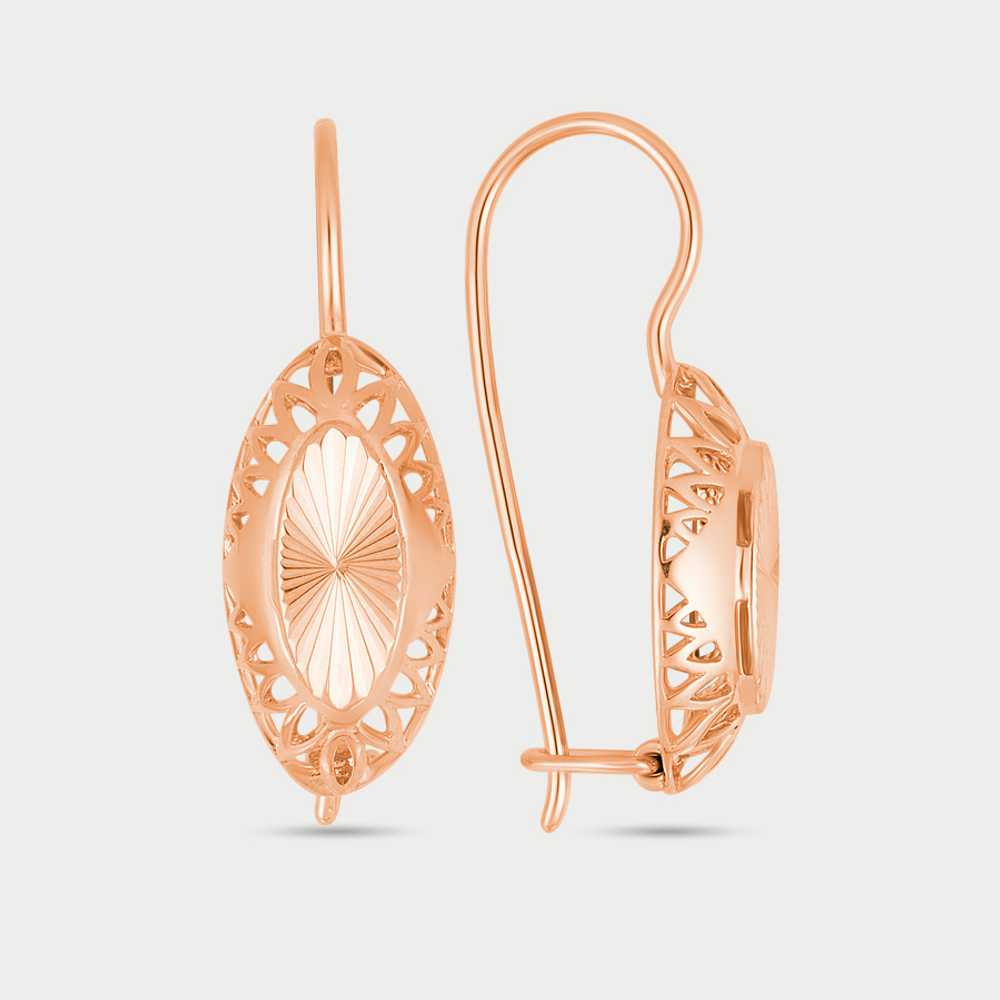 Серьги золотые