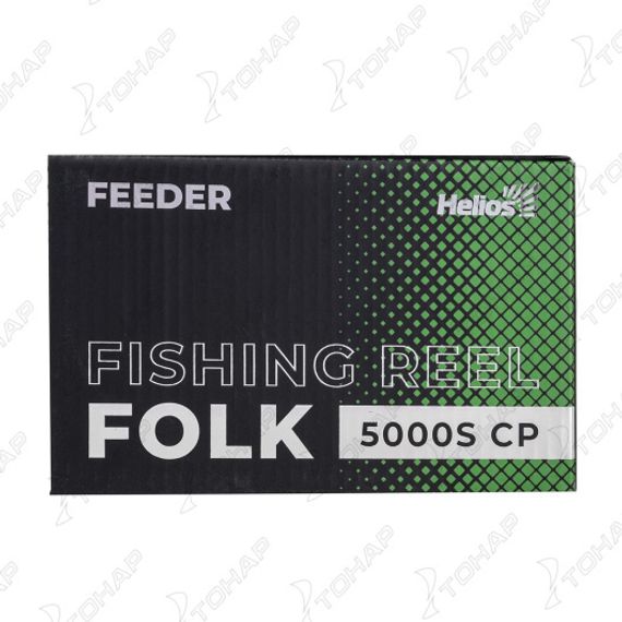 Катушка Folk feeder 5000S CP 4+1 подшип (HS-FF-5000S) Helios