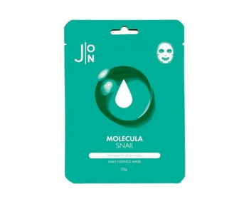 Маска для лица J:ON Molecula Snail тканевая Улиточный муцин 23 мл