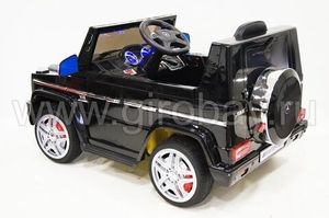 Детский электромобиль River Toys Mercedes-Benz-G-65-LS528 черный