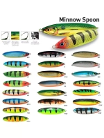 Блесна для рыбалки колебалка Minnow Spoon, 8см, 22гр